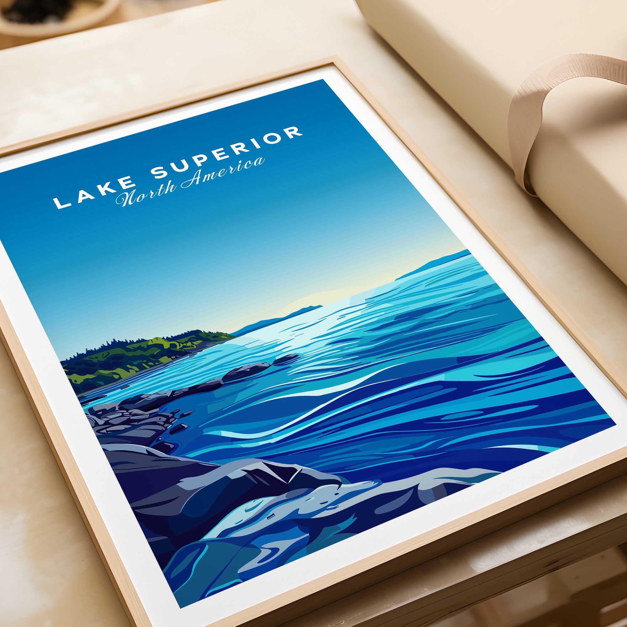 Lake Superior Wall Art-This Art World