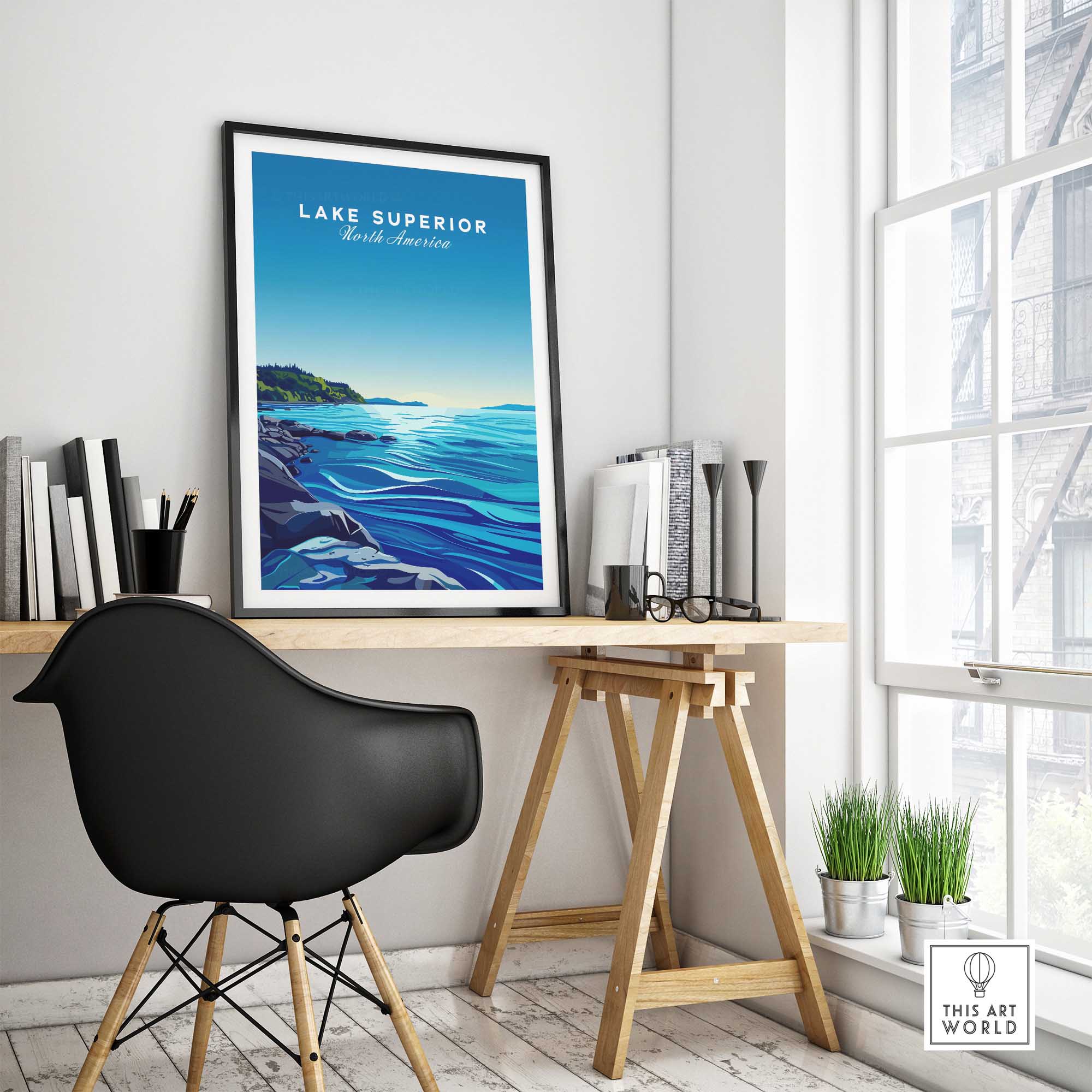 Lake Superior Wall Art-This Art World