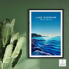 Lake Superior Wall Art-This Art World