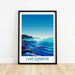 Lake Superior Wall Art Print-This Art World