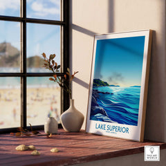 Lake Superior Wall Art Print-This Art World