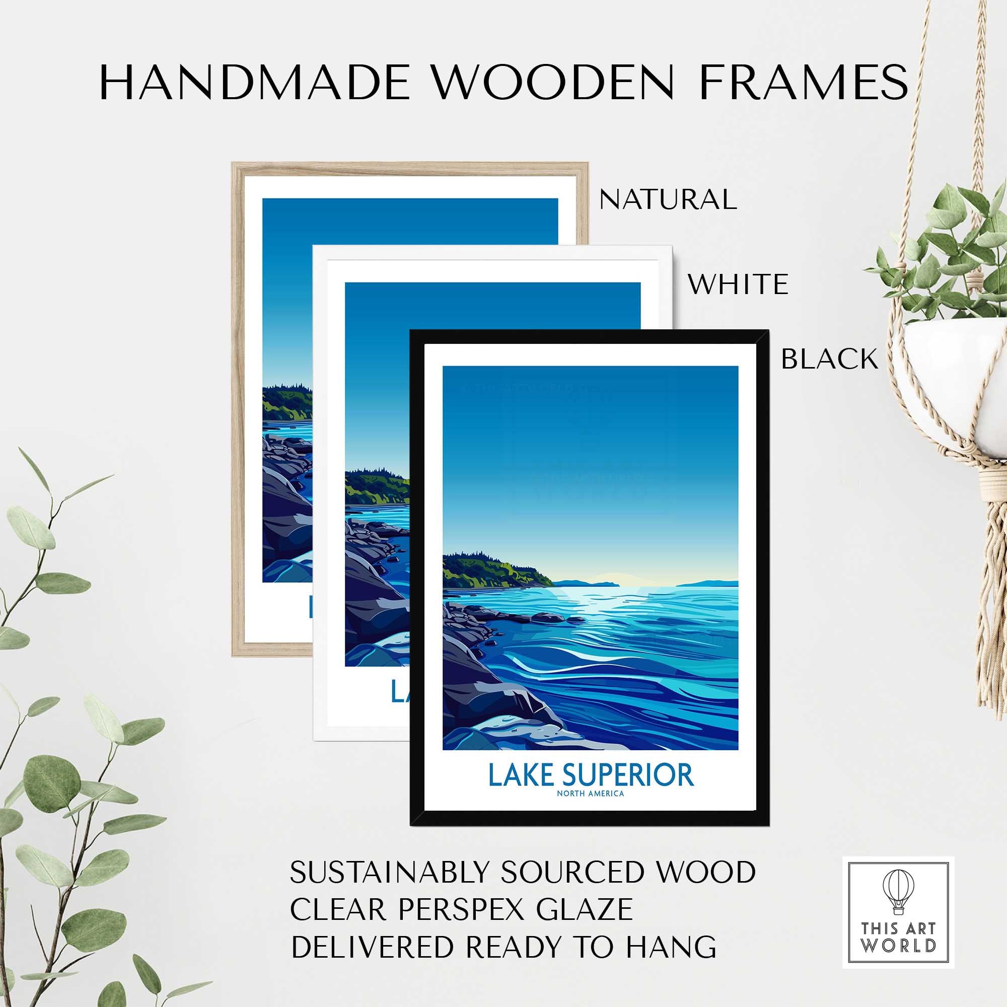 Lake Superior Wall Art Print-This Art World