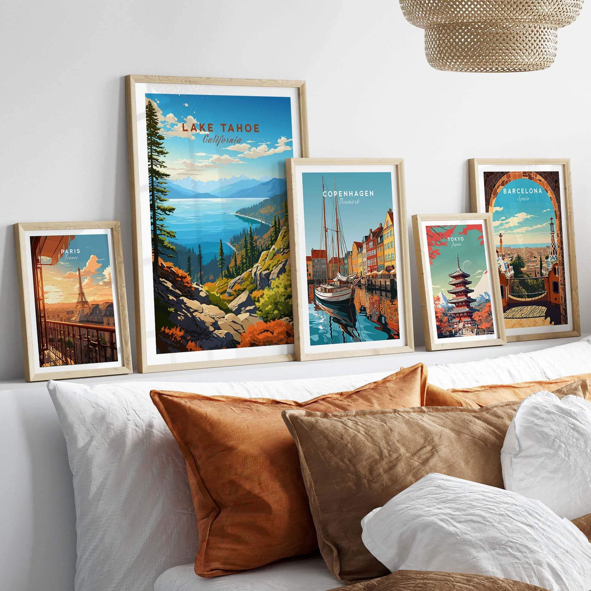 Lake Tahoe Poster part of our best collection or travel posters and prints - This Art World