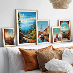 Lake Tahoe Poster part of our best collection or travel posters and prints - This Art World