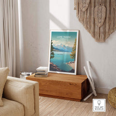 Lake Tahoe Print part of our best collection or travel posters and prints - This Art World