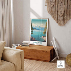 Lake Tahoe Wall Art part of our best collection or travel posters and prints - This Art World