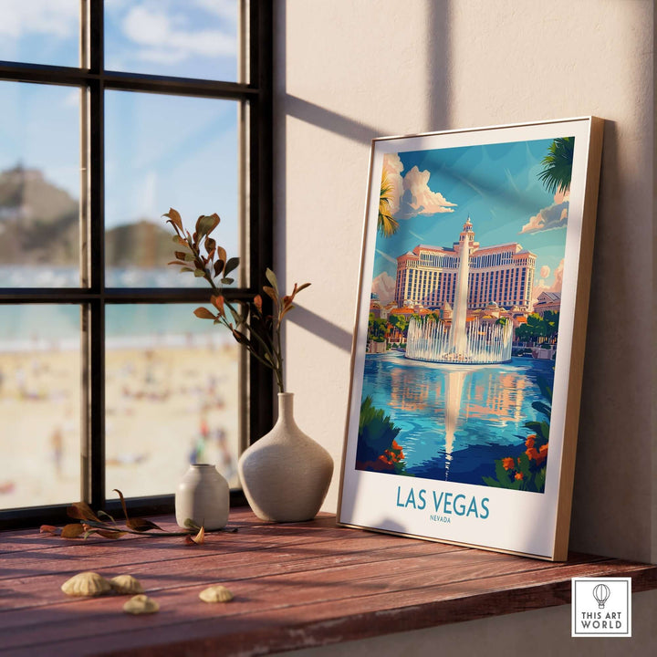 Las Vegas Travel Poster