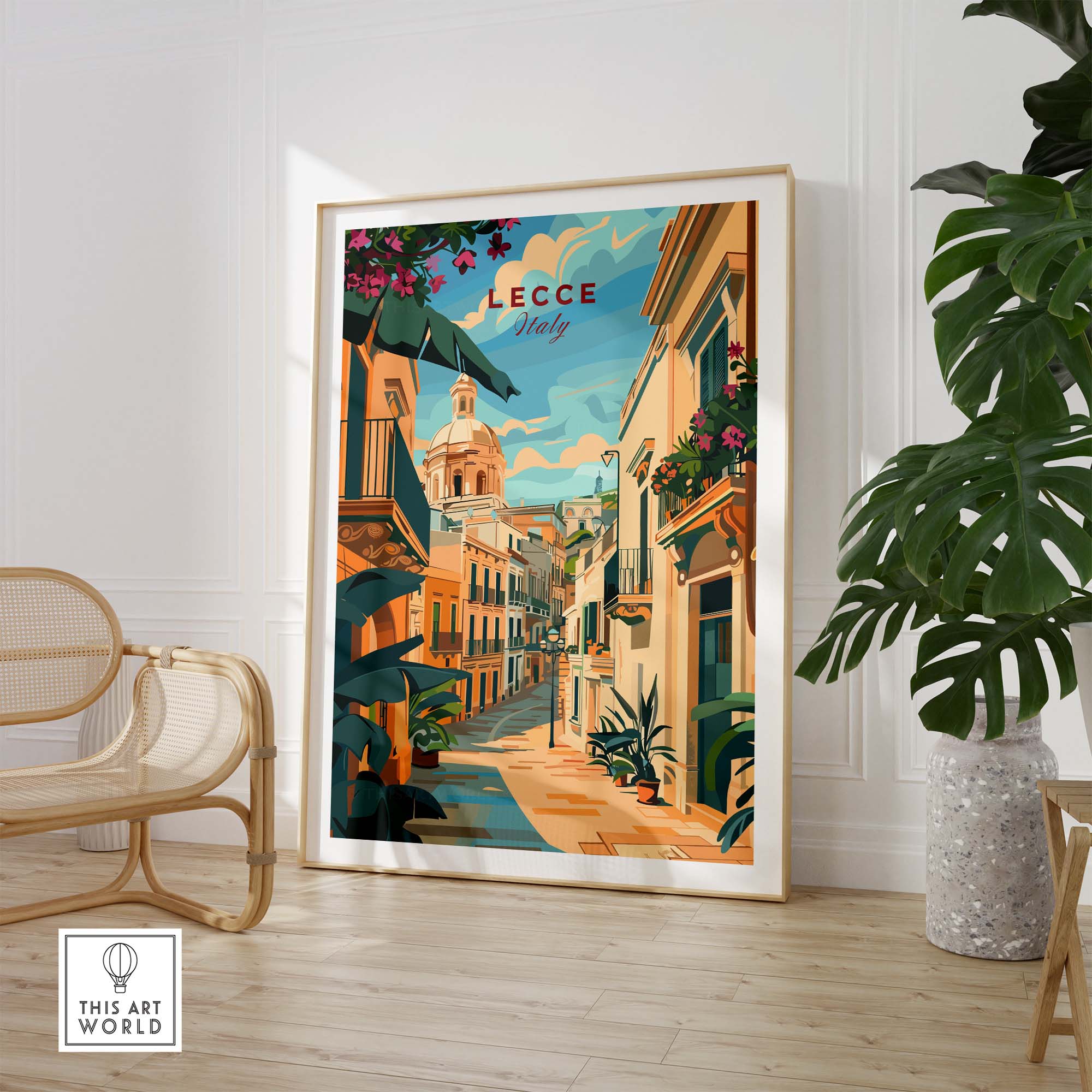 Lecce Poster Italy