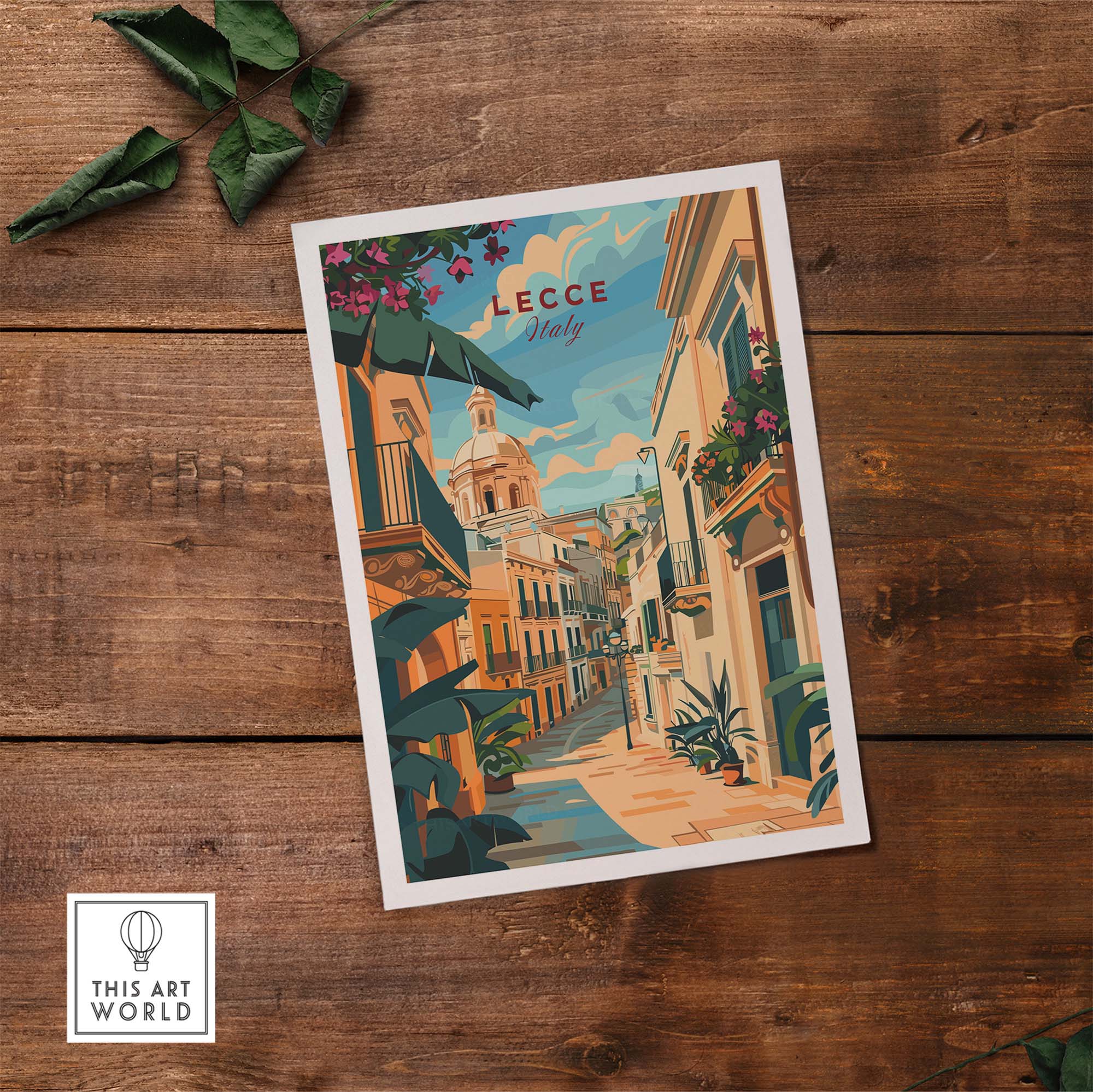 Lecce Poster Italy