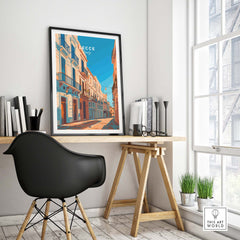 Lecce Travel Poster