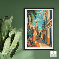 Lecce Travel Print