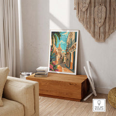 Lecce Travel Print