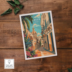 Lecce Travel Print