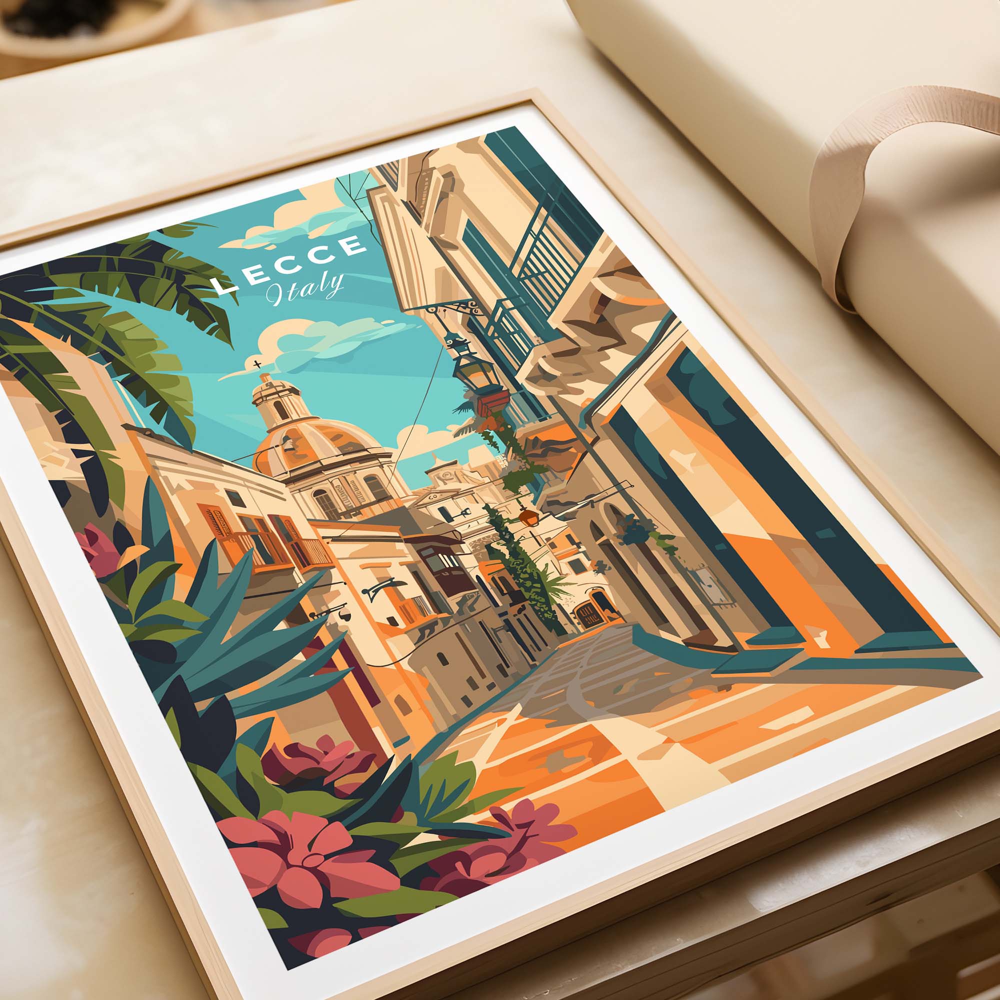 Lecce Travel Print