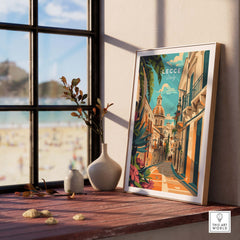 Lecce Travel Print