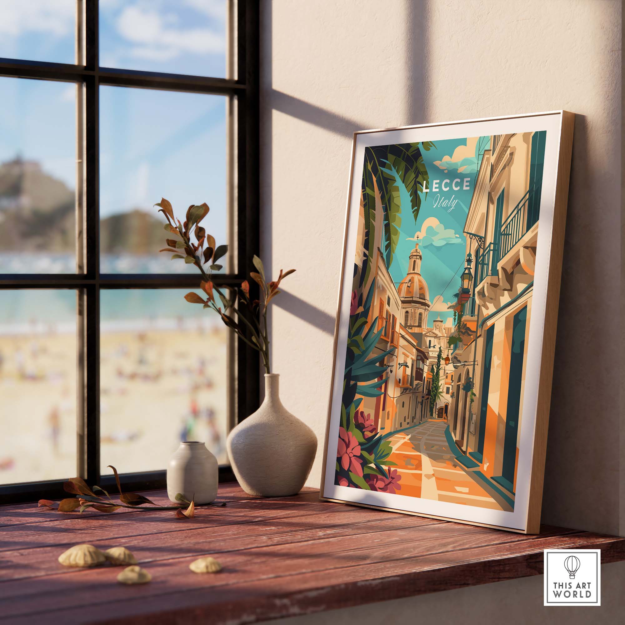 Lecce Travel Print