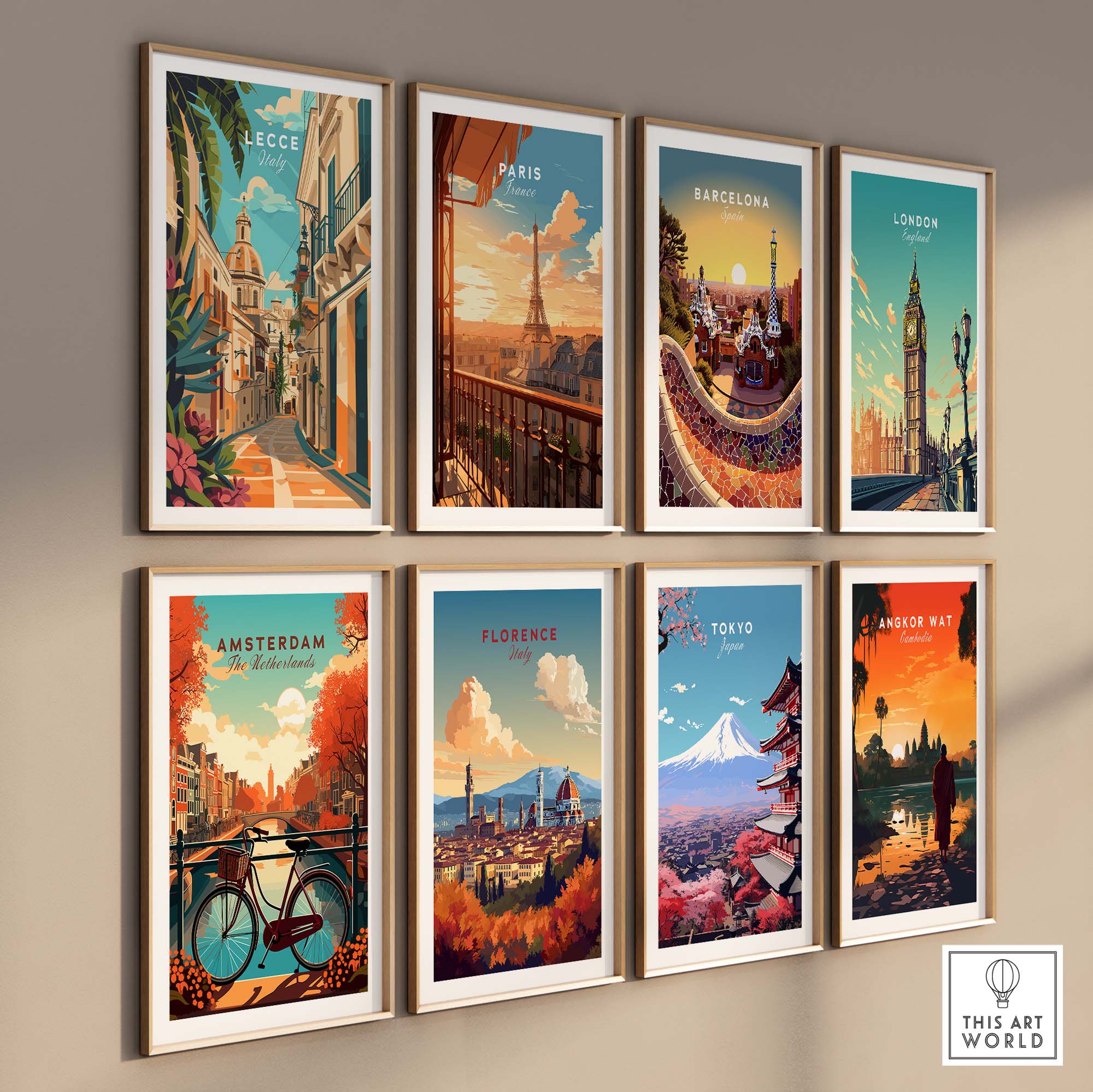 Lecce Travel Print