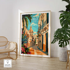 Lecce Travel Print