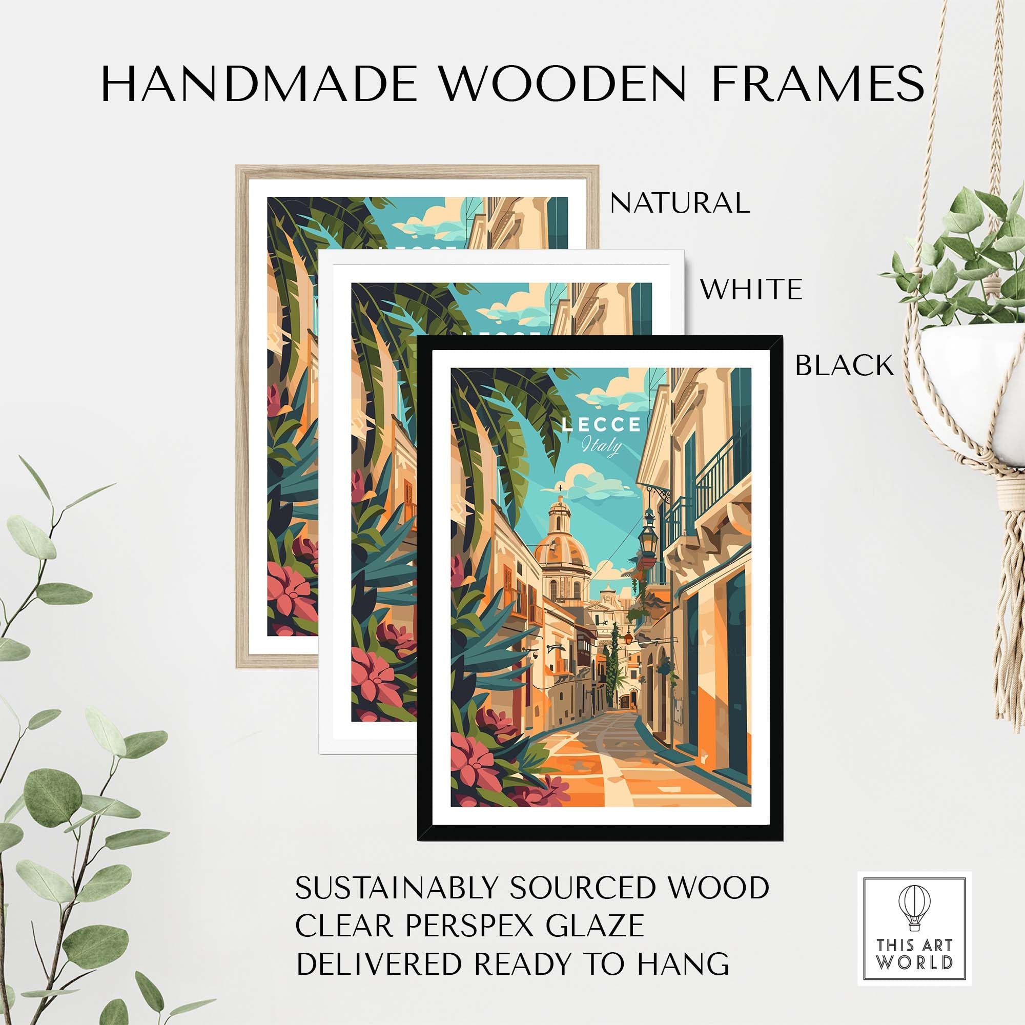 Lecce Travel Print