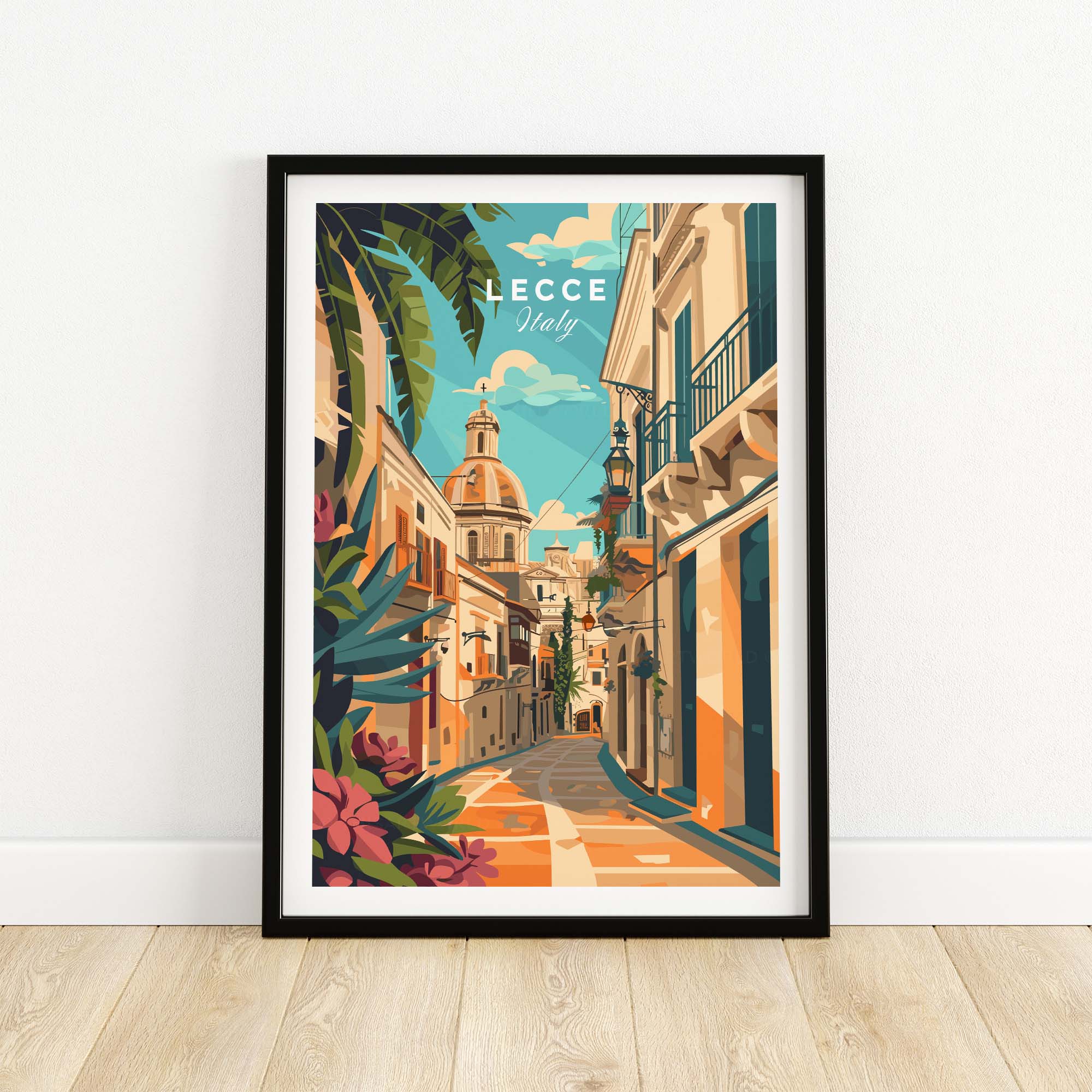 Lecce Travel Print