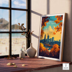 Leeds Travel Poster - United Kingdom
