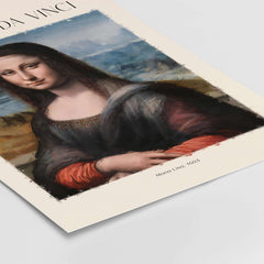 Leonardo da Vinci Art Print -  Mona Lisa 1503 Iconic Renaissance Portrait Art Print Louvre Poster