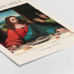 Leonardo da Vinci Art Print - The Last Supper Detail Christ 1498 Renaissance Mural Art Print