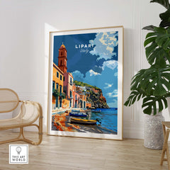 Lipari Poster Italy
