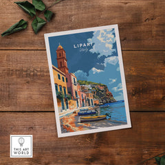 Lipari Poster Italy