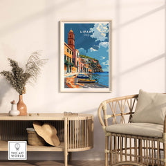 Lipari Poster Italy