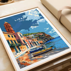 Lipari Poster Italy