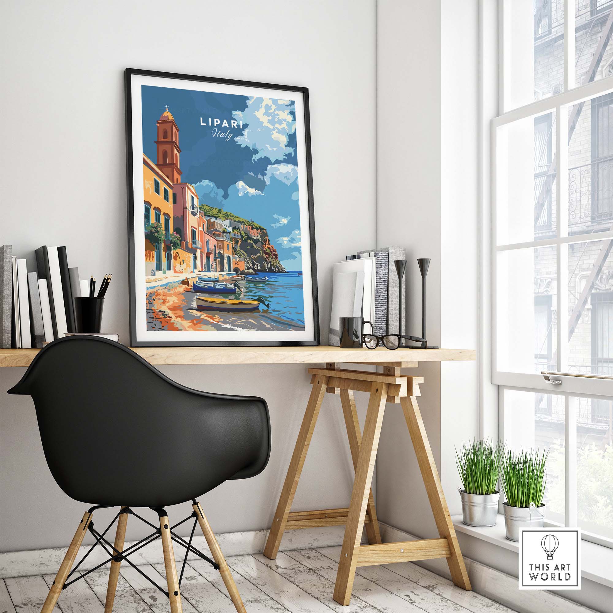 Lipari Poster Italy