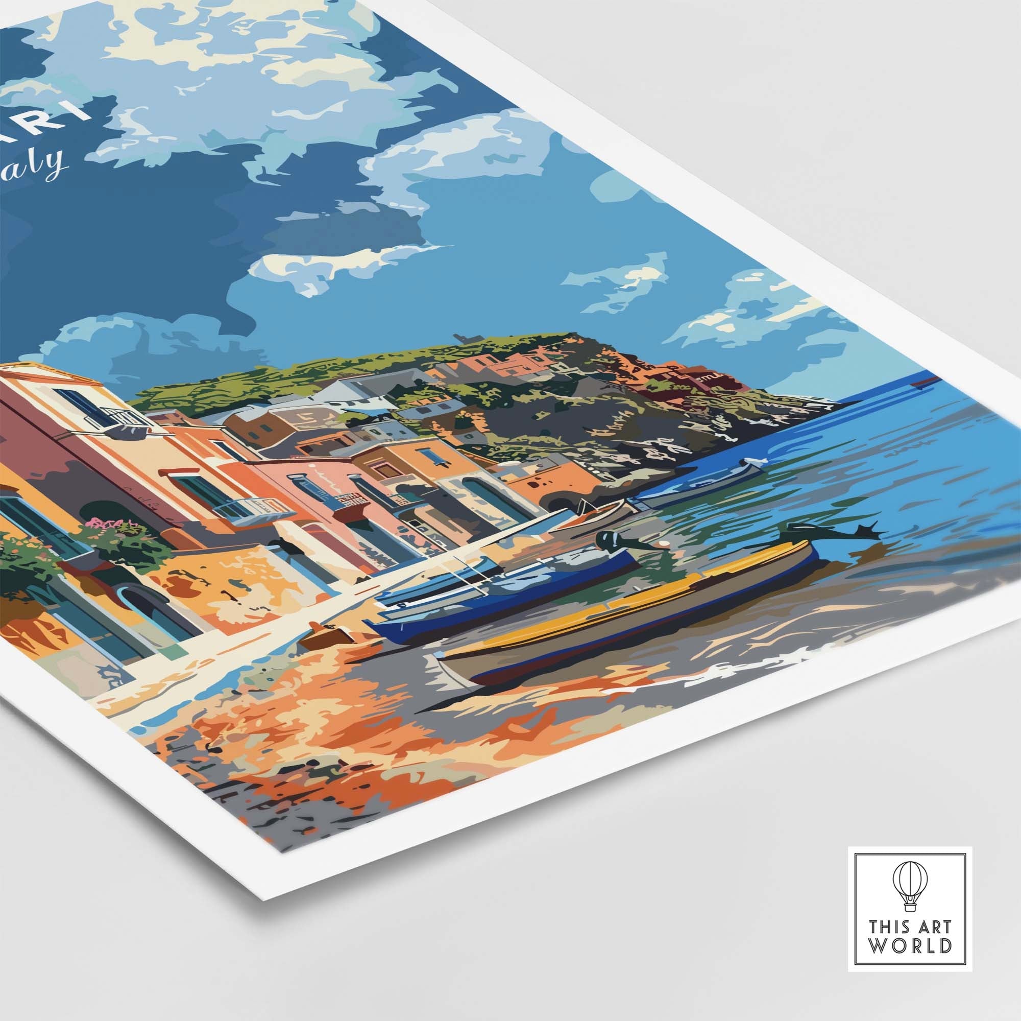 Lipari Poster Italy