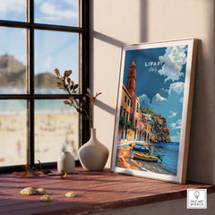Lipari Poster Italy