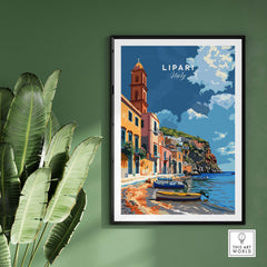 Lipari Poster Italy