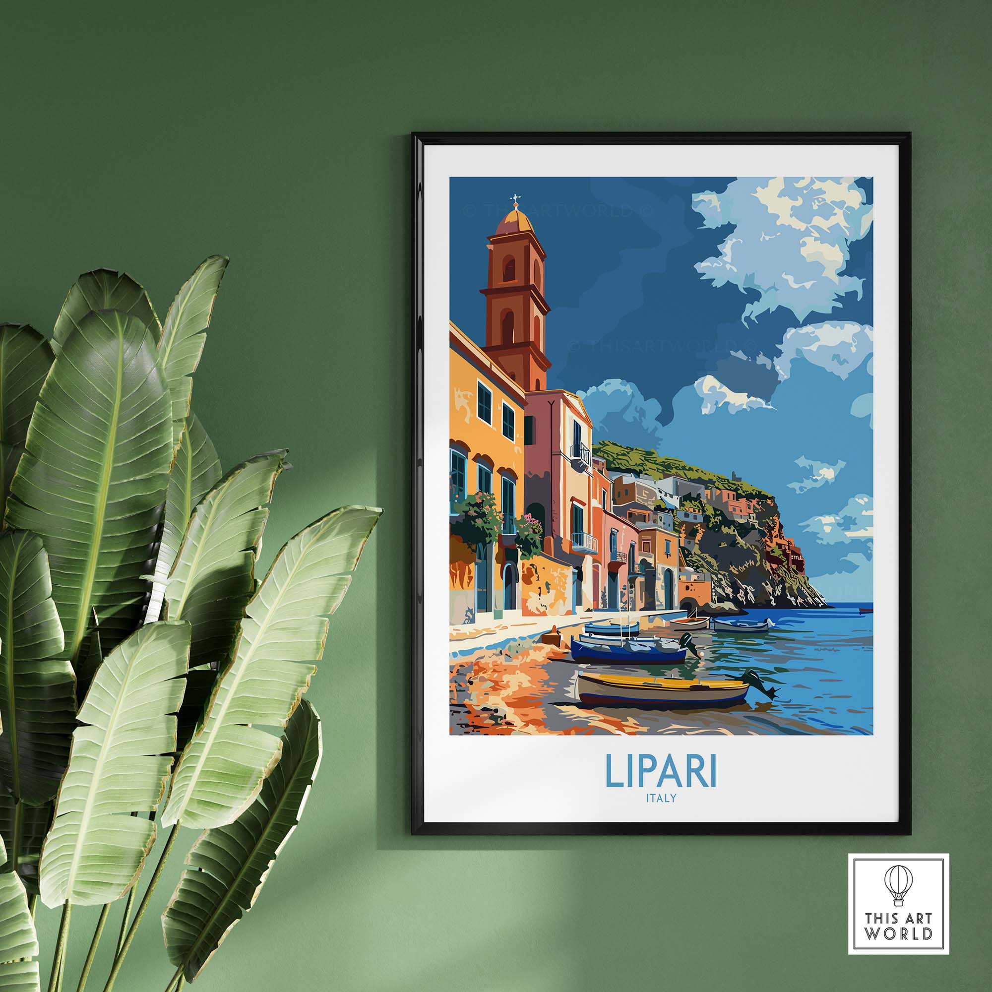 Lipari Print Italy
