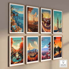 Lipari Travel Poster
