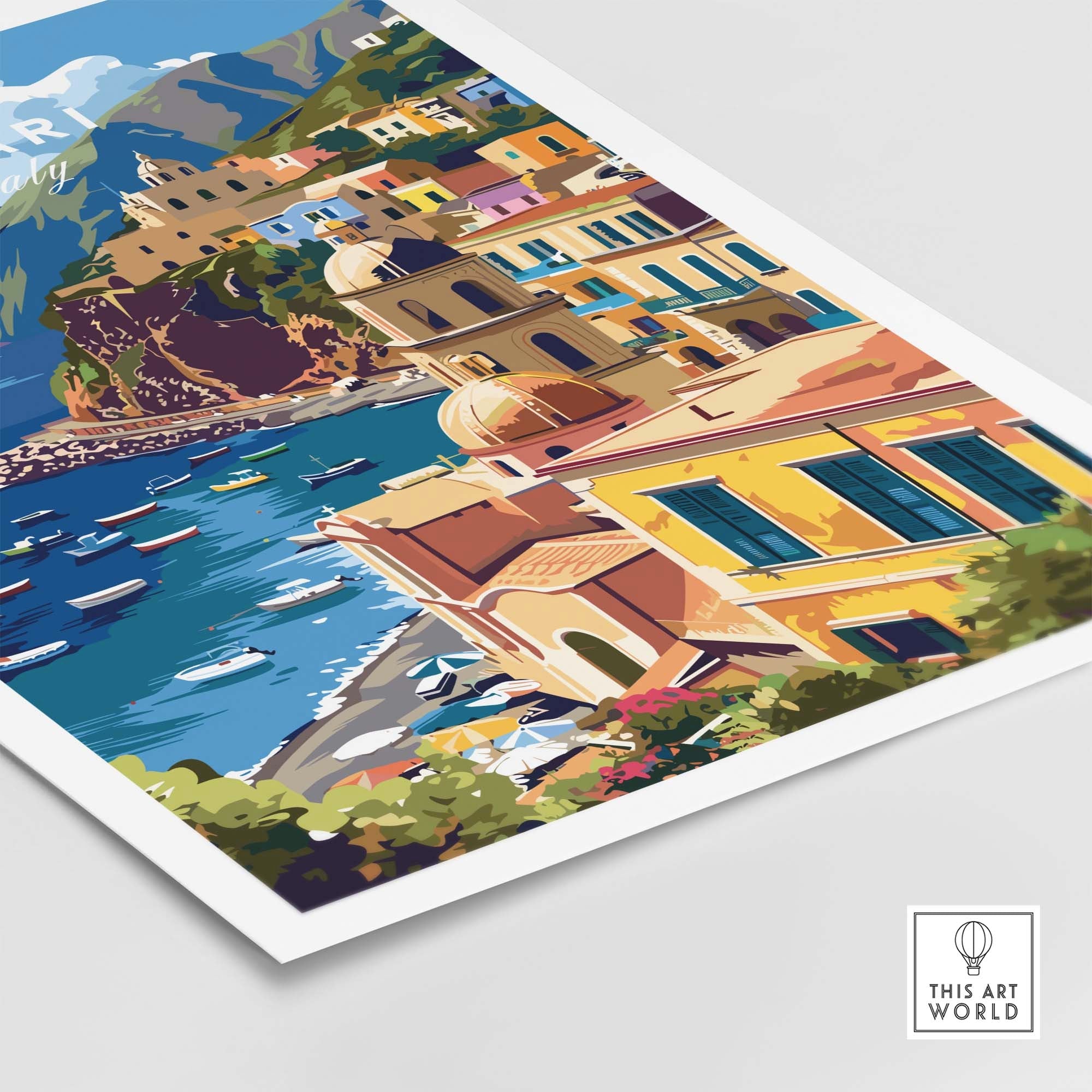 Lipari Travel Print