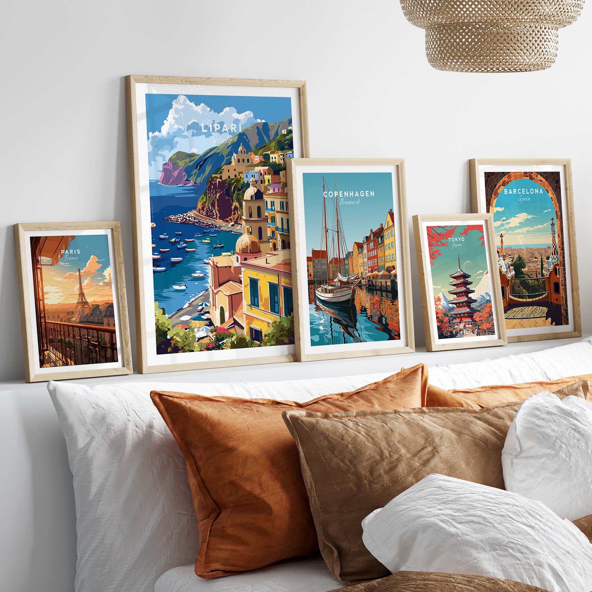 Lipari Travel Print