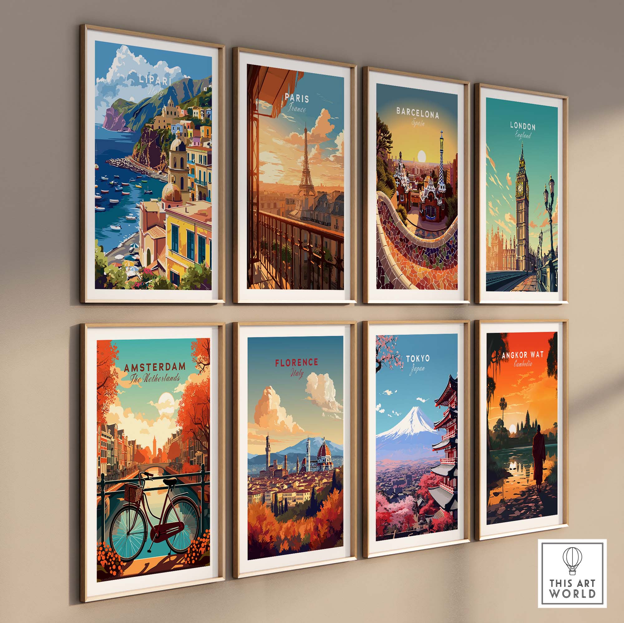 Lipari Travel Print