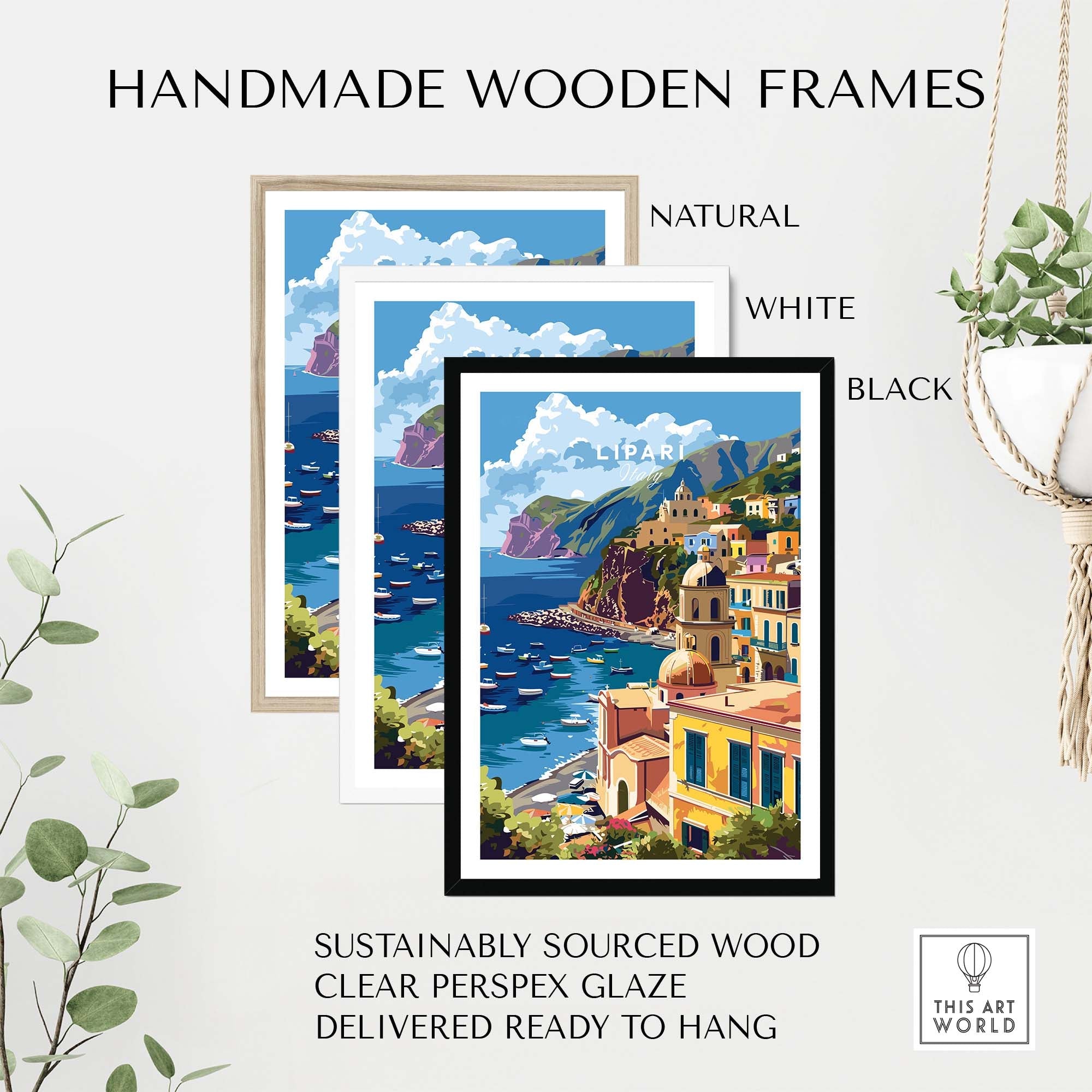 Lipari Travel Print