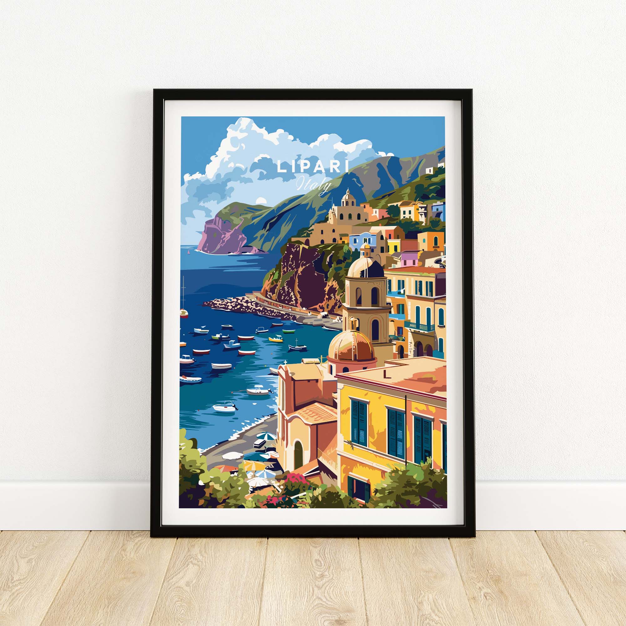 Lipari Travel Print