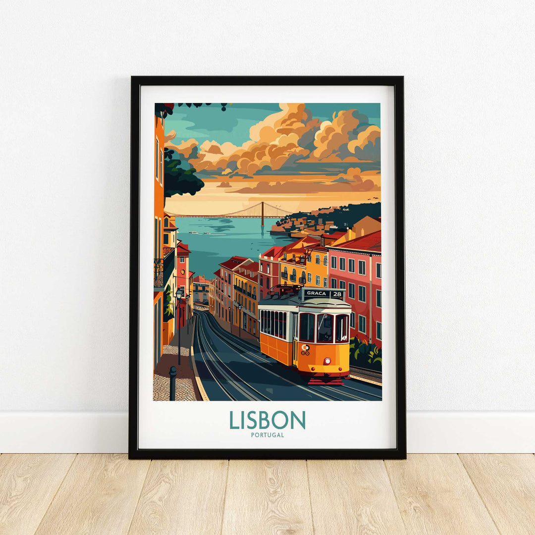 Lisbon Poster - Portugal-This Art World