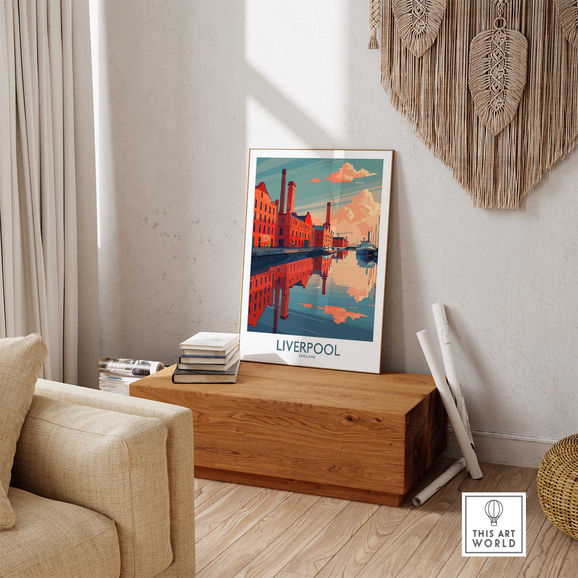Liverpool Art Print-This Art World