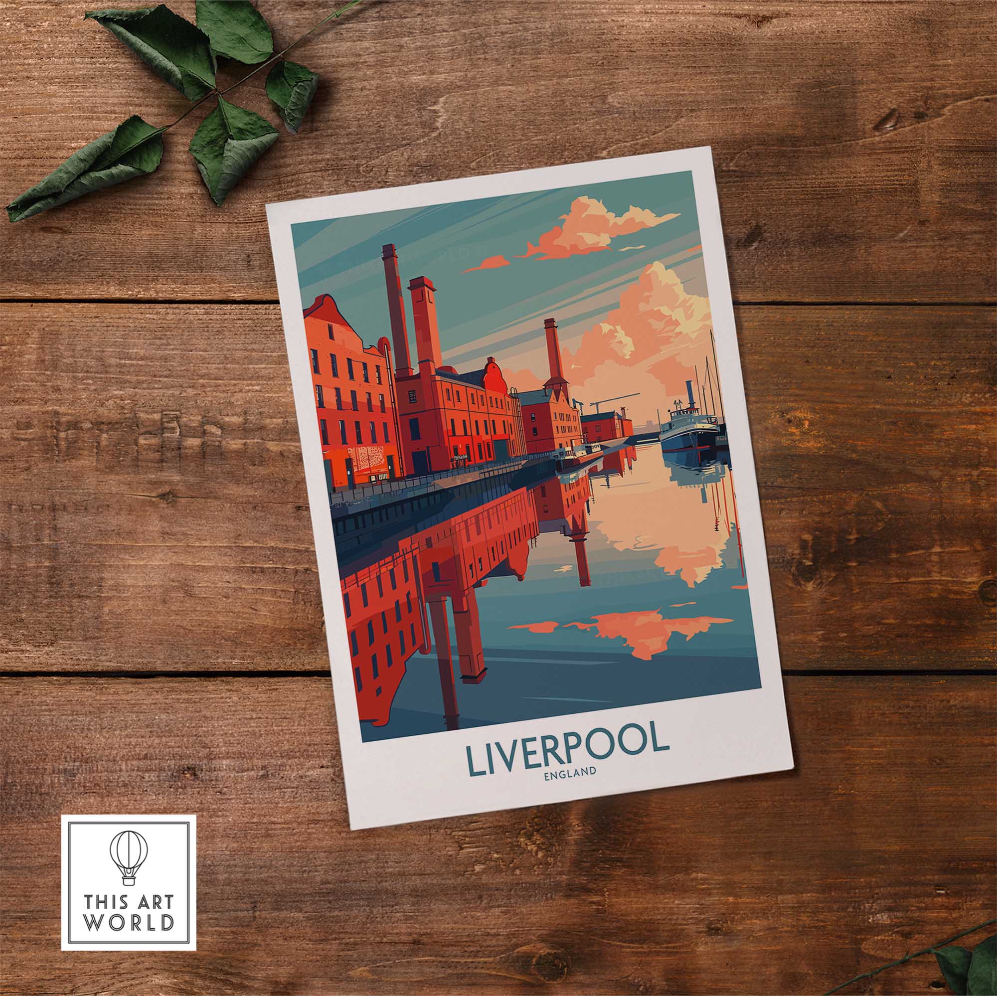 Liverpool Art Print-This Art World