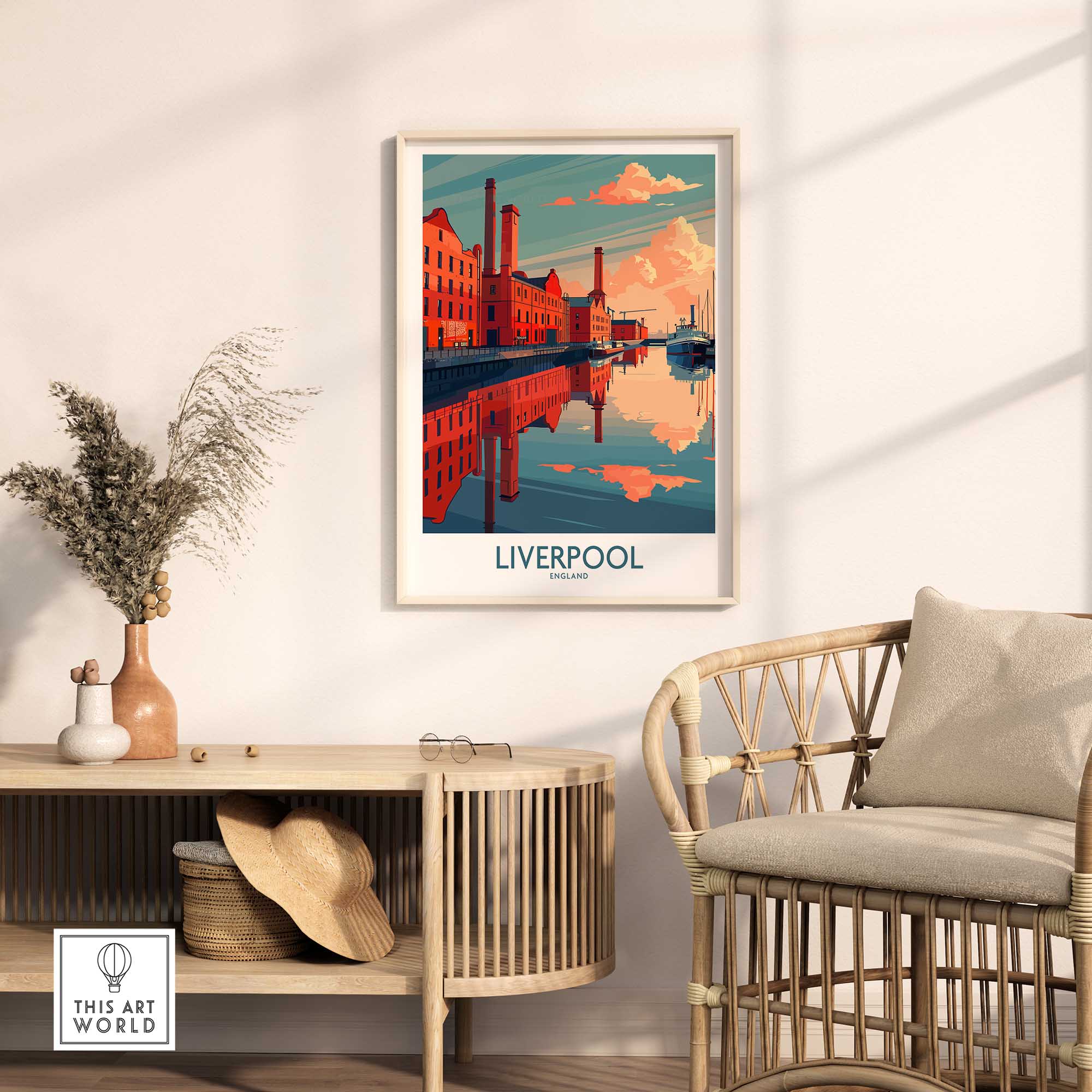 Liverpool Art Print-This Art World