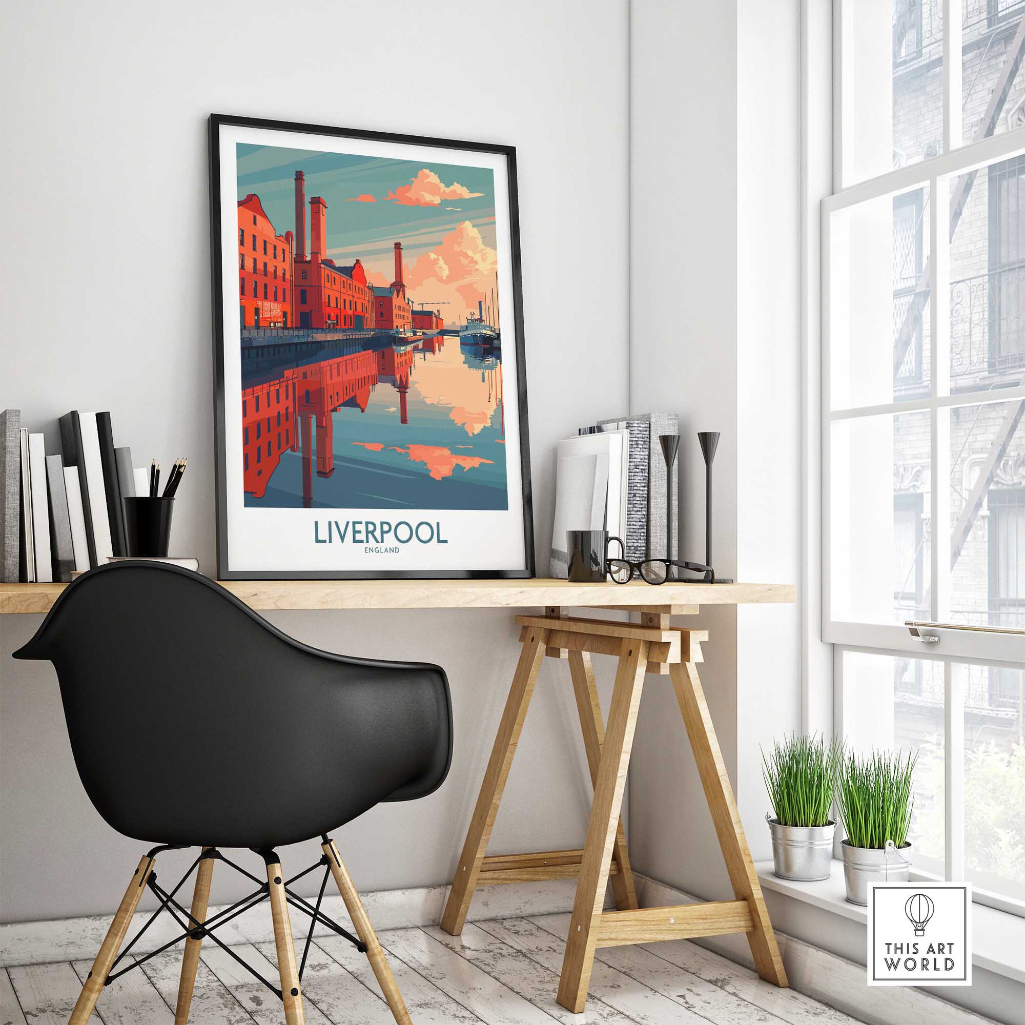 Liverpool Art Print-This Art World