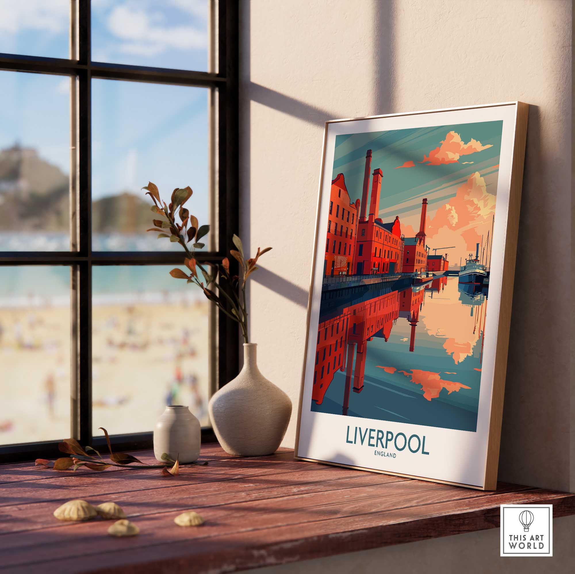Liverpool Art Print-This Art World