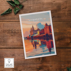 Liverpool City Poster-This Art World