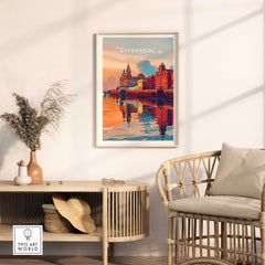 Liverpool City Poster-This Art World